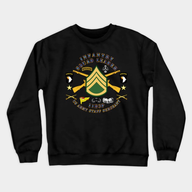 Infantry - Squad Leader - Pro - 101st Airborne Crewneck Sweatshirt by twix123844